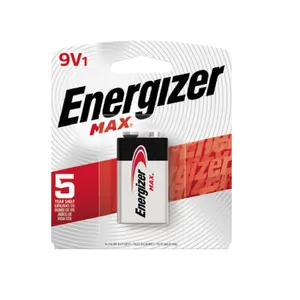 Pila Alkaline Energizer 9V Par